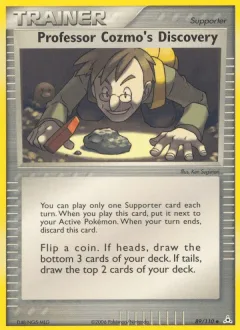 Professor Cozmo's Discovery Reverse Holo