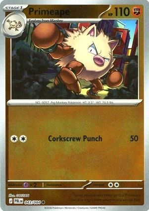 Brock's Primeape #57
