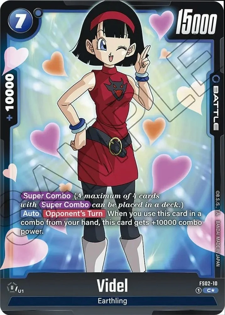 Videl [Bonus Pack Alternate Art] #FS02-10