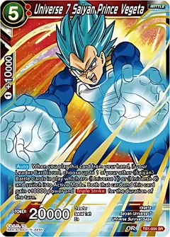Universe 7 Saiyan Prince Vegeta [Tournament Promo]