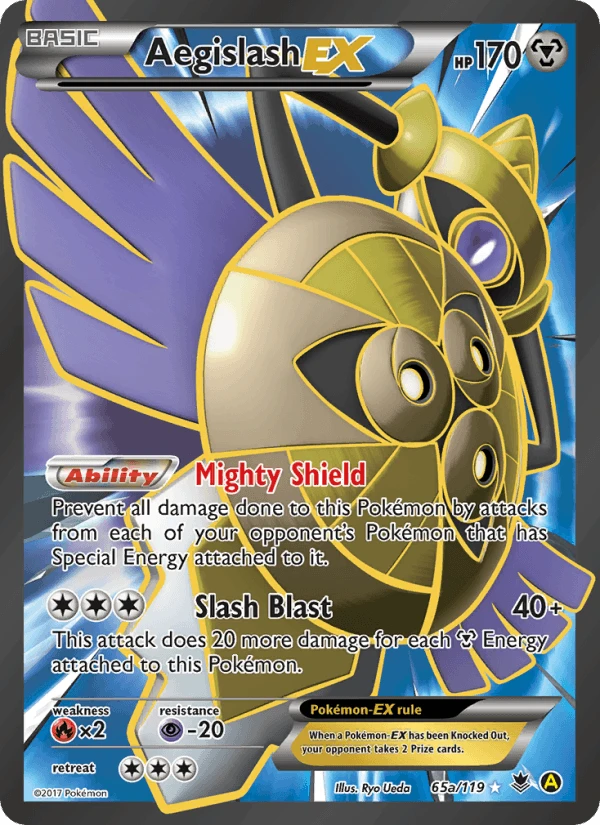 Aegislash EX #65a