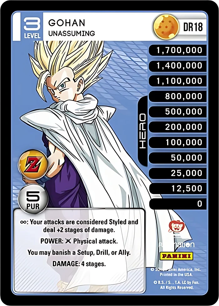 Gohan - Unassuming #DR18