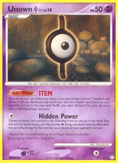 Unown I Reverse Holo