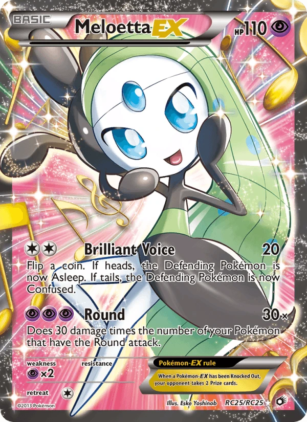 Meloetta EX #RC25