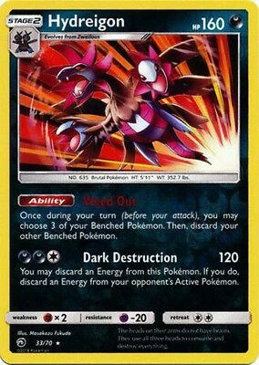 Hydreigon Reverse Holo #33