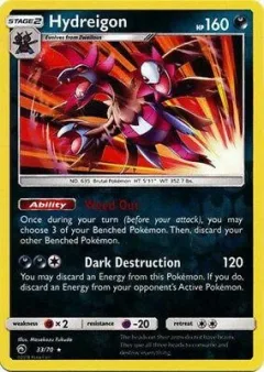Hydreigon Reverse Holo