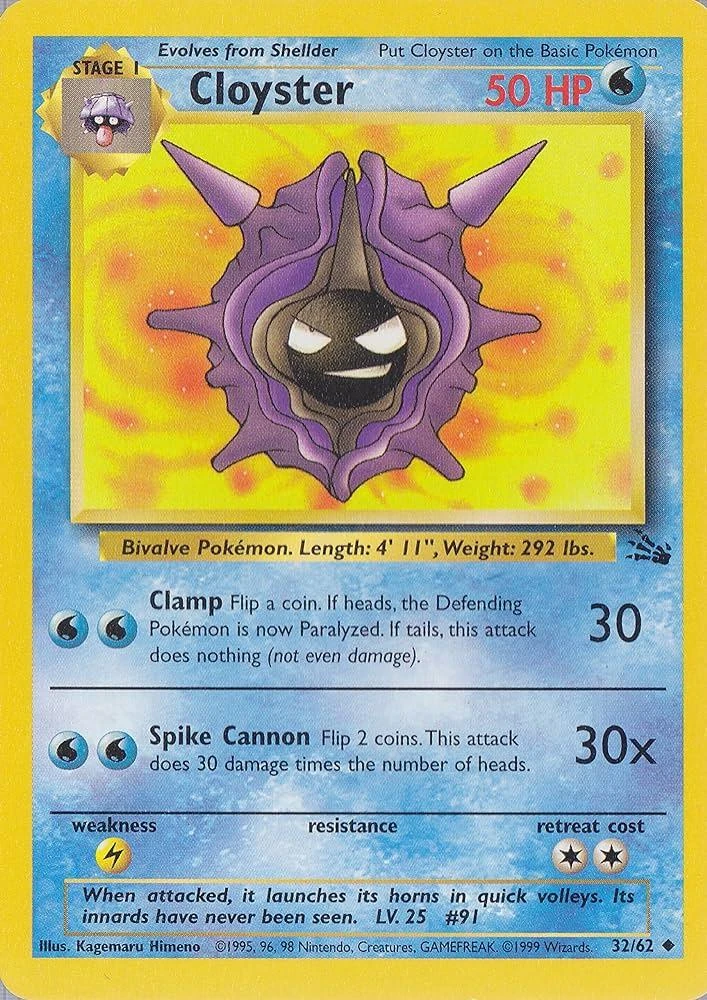 Misty's Cloyster Hanada City #91