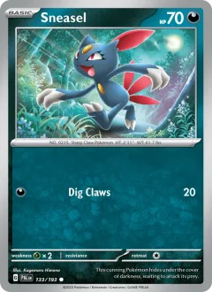 Sneasel Reverse Holo