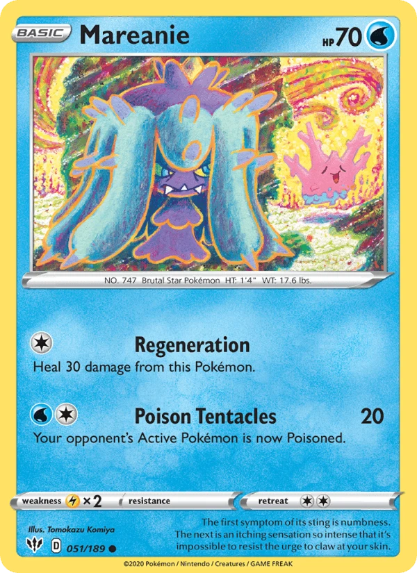 Mareanie Reverse Holo #51