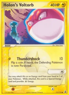 Holon's Voltorb Reverse Holo