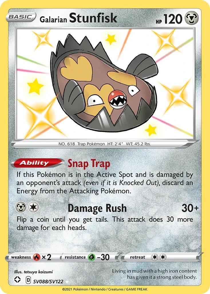 Galarian Stunfisk Sv088