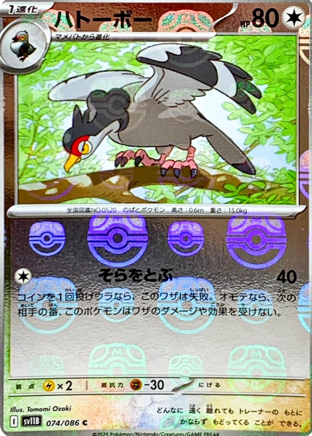 Tranquill Master Ball #74