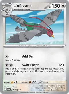 Unfezant Reverse