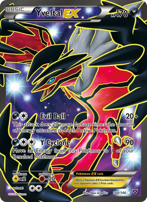 Yveltal Ex #144