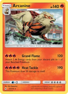 Arcanine Reverse Holo