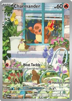 Charmander Pokemon Center