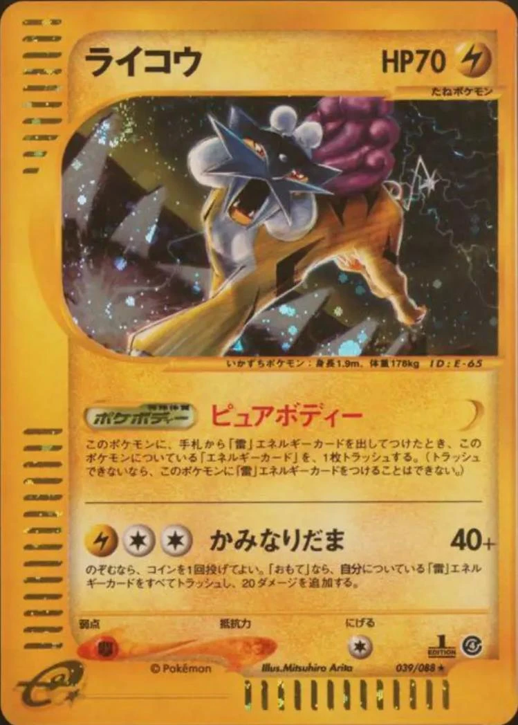 Raikou 1st Edition #39