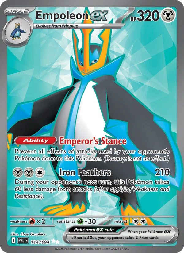 Empoleon Ex #114