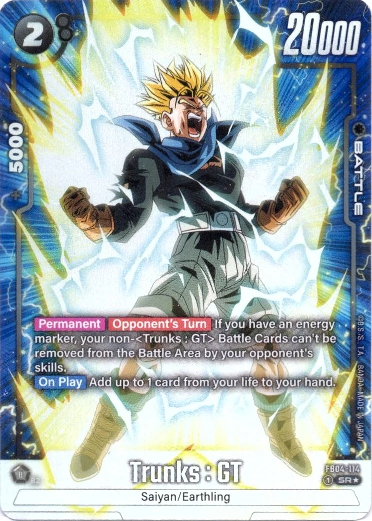 Trunks : GT- FB04-114 [Alternate Art] #FB04-114