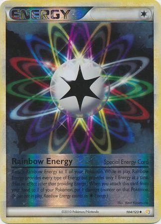 Rainbow Energy Reverse Holo #104