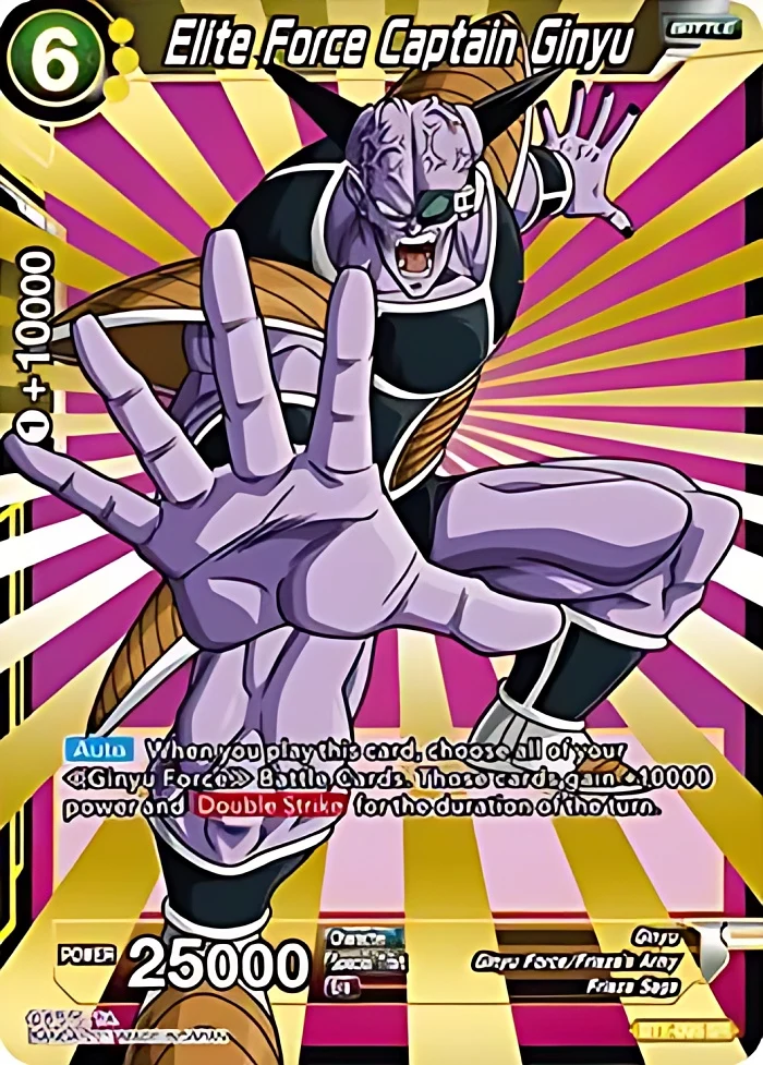 Elite Force Captain Ginyu #BT1-095