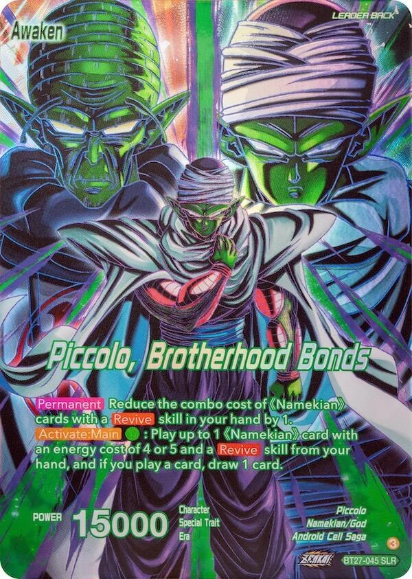 Piccolo // Piccolo, Brotherhood Bonds [SLR] #BT27-045