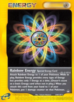 Rainbow Energy Reverse Holo
